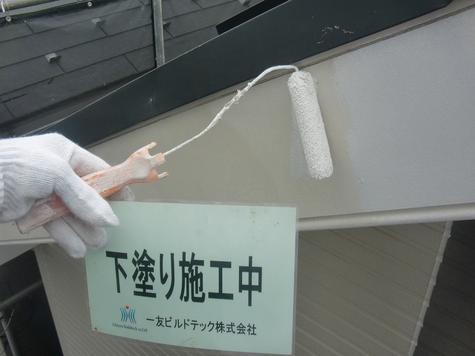 20160826M様邸③下塗り施工中